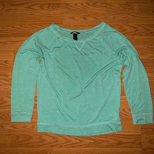 Mint long sleeve shirt